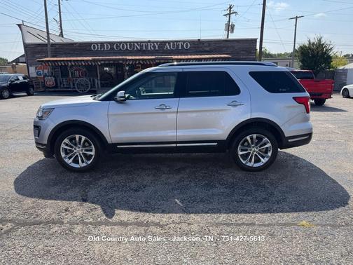 Silver 2019 Ford Explorer Limited
