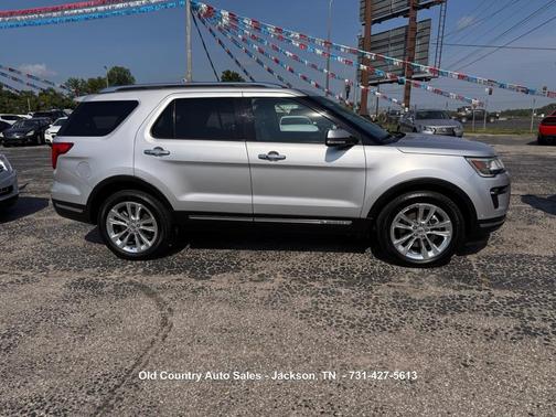 Silver 2019 Ford Explorer Limited