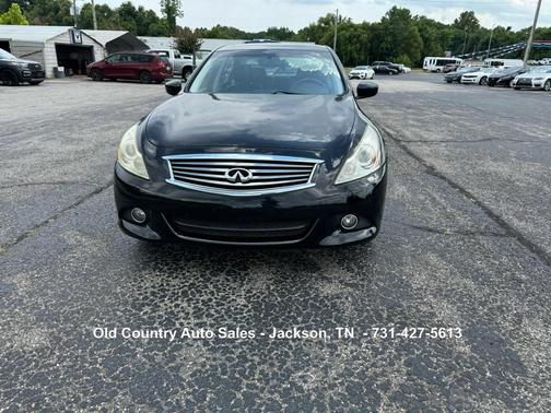 Black 2013 INFINITI G37x Base