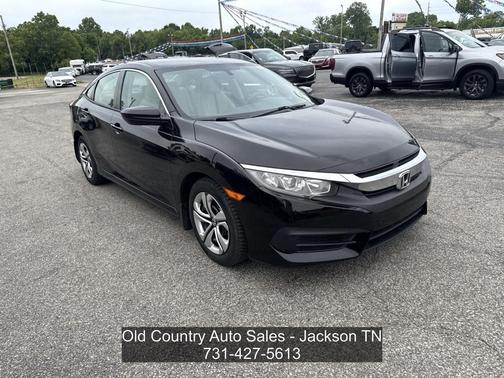 Modern Steel Metallic 2018 Honda Civic LX