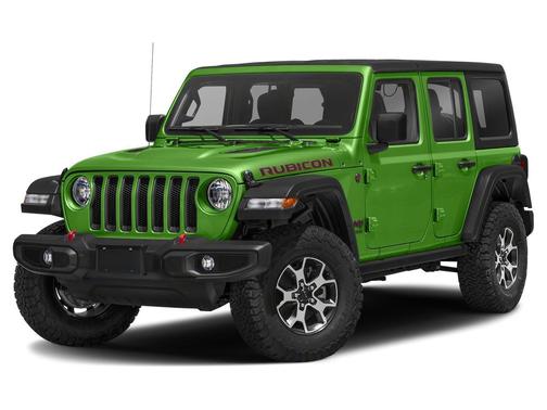 Green 2020 Jeep Wrangler Unlimited Rubicon