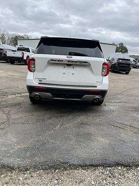 Star White Metallic Tri-Coat 2020 Ford Explorer Limited