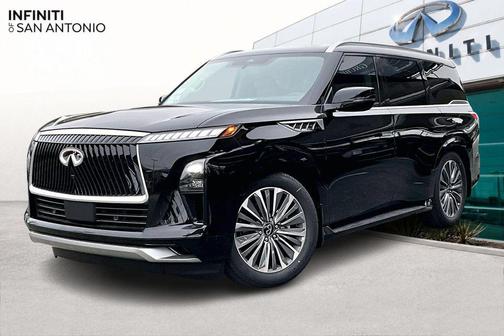 Black Obsidian 2026 INFINITI QX80 Luxe