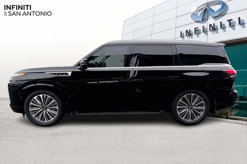 Black Obsidian 2026 INFINITI QX80 Luxe