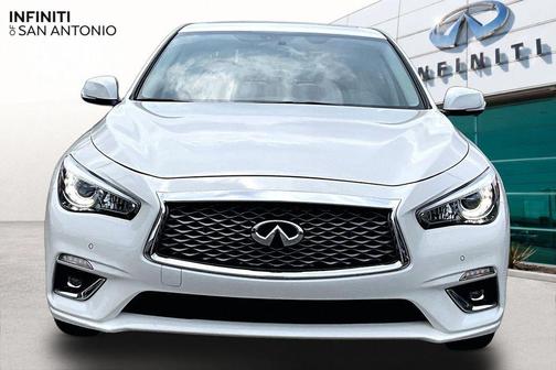 Majestic White 2023 INFINITI Q50 3.0t LUXE