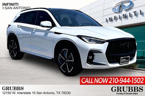 Radiant White 2023 INFINITI QX50 SPORT AWD