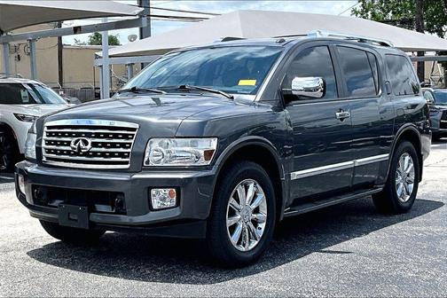Silver Graphite Metallic 2010 INFINITI QX56 Base