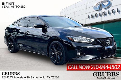 Super Black 2023 Nissan Maxima SR Xtronic CVT