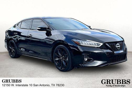 Super Black 2023 Nissan Maxima SR Xtronic CVT