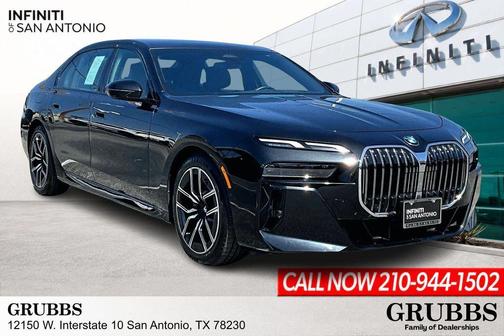 Black Sapphire Metallic 2024 BMW 740 740i