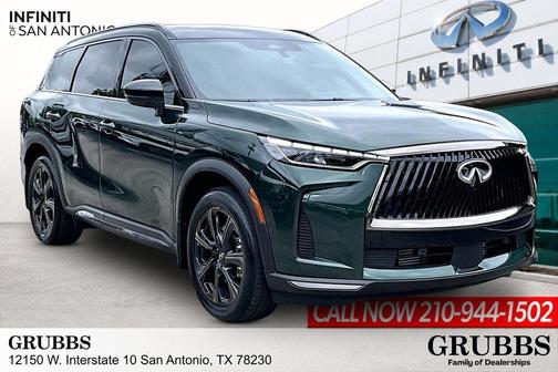 Deep Emerald/Black Obsidian 2026 INFINITI QX60 AUTOGRAPH