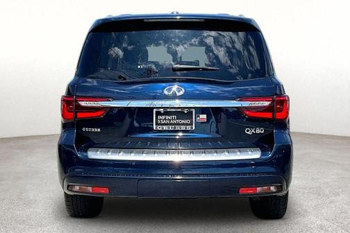 Hermosa Blue 2021 INFINITI QX80 Luxe