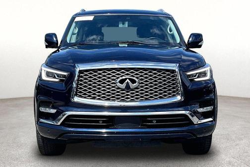 Hermosa Blue 2021 INFINITI QX80 Luxe