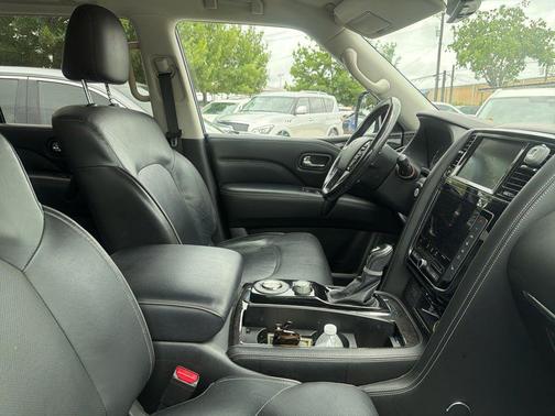 Hermosa Blue 2021 INFINITI QX80 Luxe
