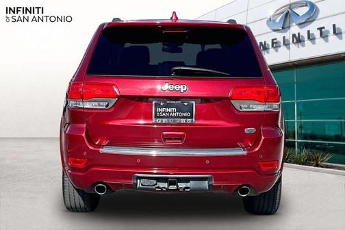 Deep Cherry Red Crystal Pearlcoat 2014 Jeep Grand Cherokee Overland