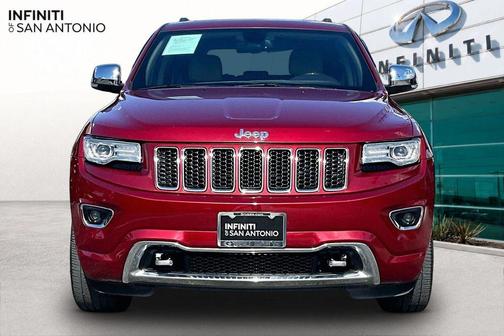 Deep Cherry Red Crystal Pearlcoat 2014 Jeep Grand Cherokee Overland