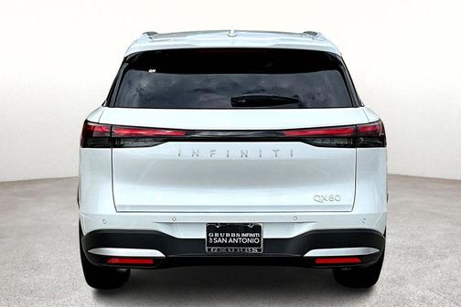 Radiant White 2026 INFINITI QX60 LUXE FWD