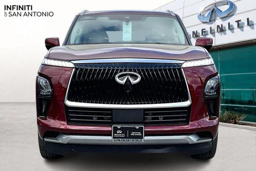 Coulis Red 2025 INFINITI QX80 SENSORY AWD