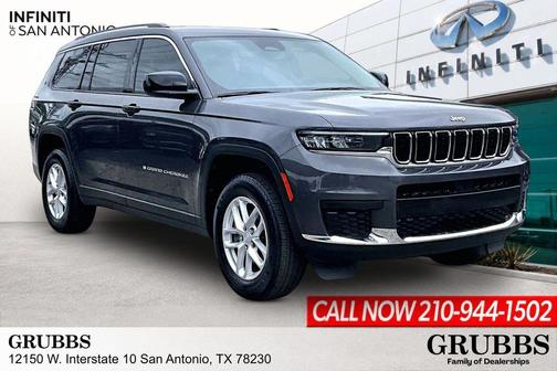 Baltic Gray Metallic Clearcoat 2024 Jeep Grand Cherokee L Laredo