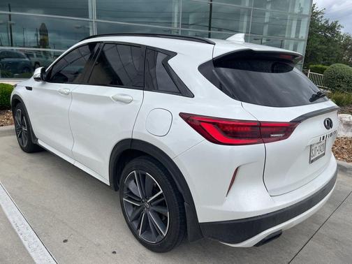 Radiant White 2023 INFINITI QX50 SPORT