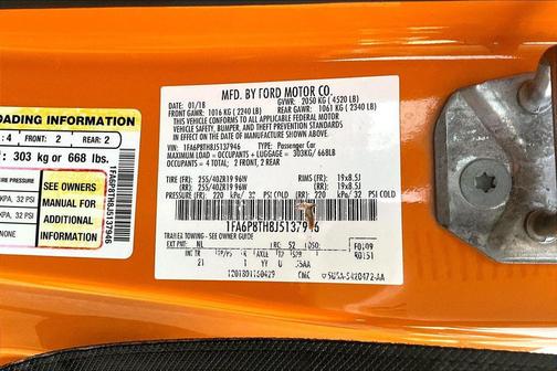 2018 Ford Mustang EcoBoost