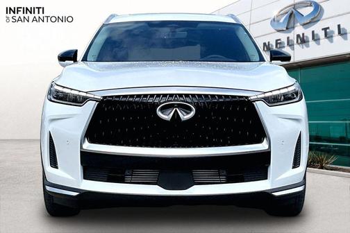 Radiant White 2027 INFINITI QX60 LUXE FWD