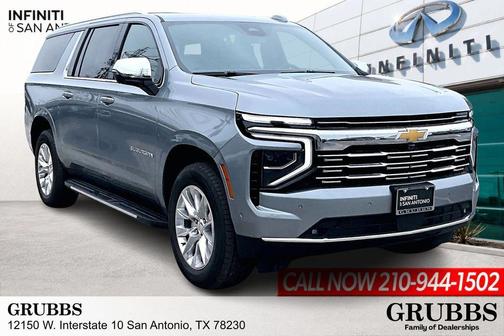 Sterling Gray Metallic 2025 Chevrolet Suburban Premier