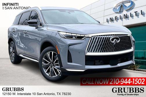 Harbor Gray 2026 INFINITI QX60 LUXE FWD