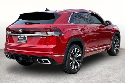 Red Metallic 2024 Volkswagen Atlas Cross Sport 2.0T SEL Premium