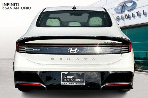 Serenity White 2025 Hyundai SONATA SEL
