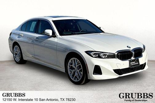 White 2025 BMW 330 330i