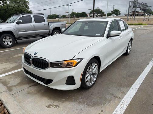 White 2025 BMW 330 330i