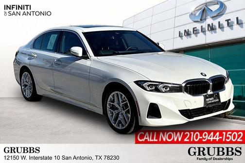 White 2025 BMW 330 330i