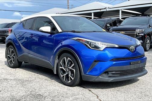 Blue 2018 Toyota C-HR XLE