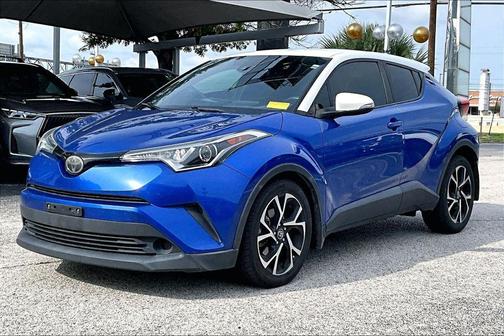 Blue 2018 Toyota C-HR XLE