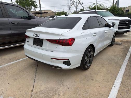 Glacier White Metallic 2023 Audi A3 Premium