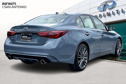 Slate Gray 2023 INFINITI Q50 3.0t RED SPORT 400