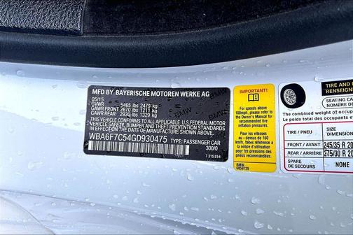 Alpine White 2016 BMW 650 xDrive