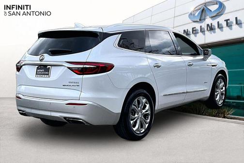 White Frost Tricoat 2019 Buick Enclave Avenir