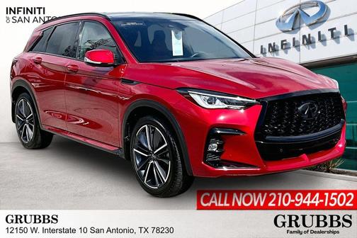Dynamic Sunstone Red 2024 INFINITI QX50 SPORT AWD