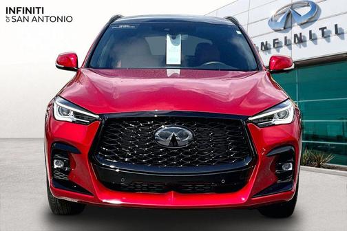 Dynamic Sunstone Red 2024 INFINITI QX50 SPORT AWD