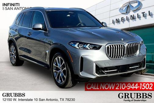 Gray Metallic 2025 BMW X5 xDrive40i