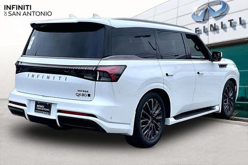 Radiant White 2026 INFINITI QX80 AUTOGRAPH AWD