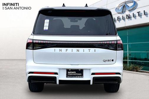 Radiant White/Black Obsidian 2026 INFINITI QX80 AUTOGRAPH AWD