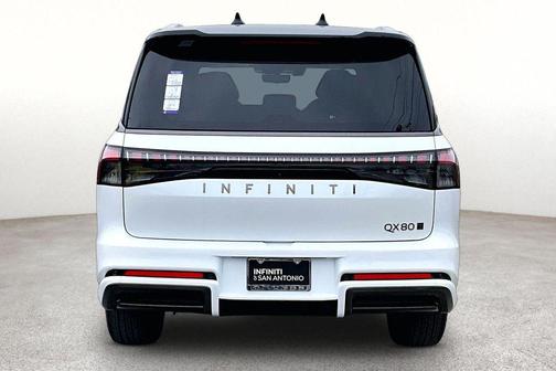 Radiant White/Black Obsidian 2026 INFINITI QX80 AUTOGRAPH AWD