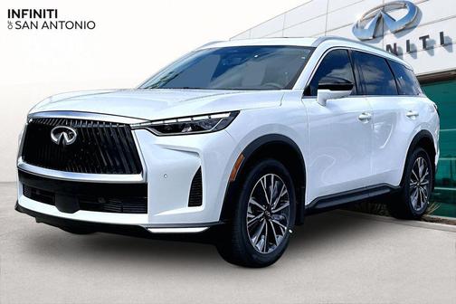 Radiant White 2027 INFINITI QX60 LUXE FWD