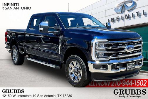 Antimatter Blue Metallic 2024 Ford F-250 Lariat