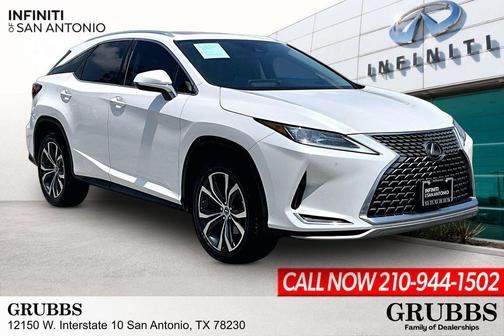 White Pearl 2020 Lexus RX 350 Base