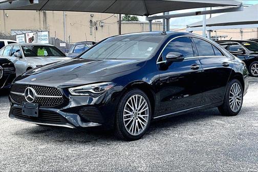 Black 2025 Mercedes-Benz CLA 250 Base