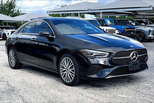 Black 2025 Mercedes-Benz CLA 250 Base
